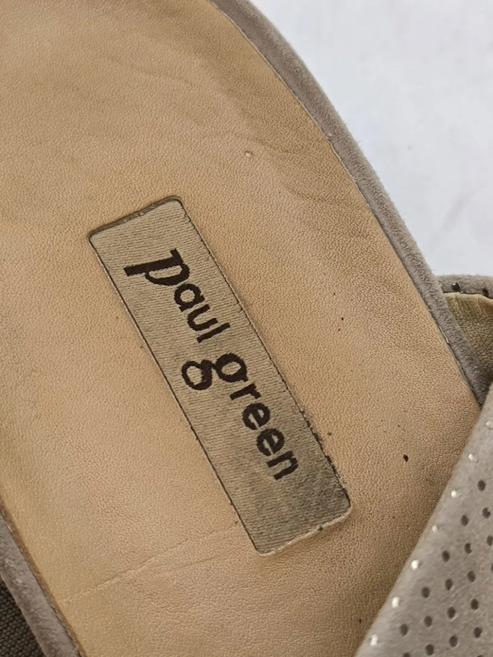 Absatz Pantoletten Größe 37