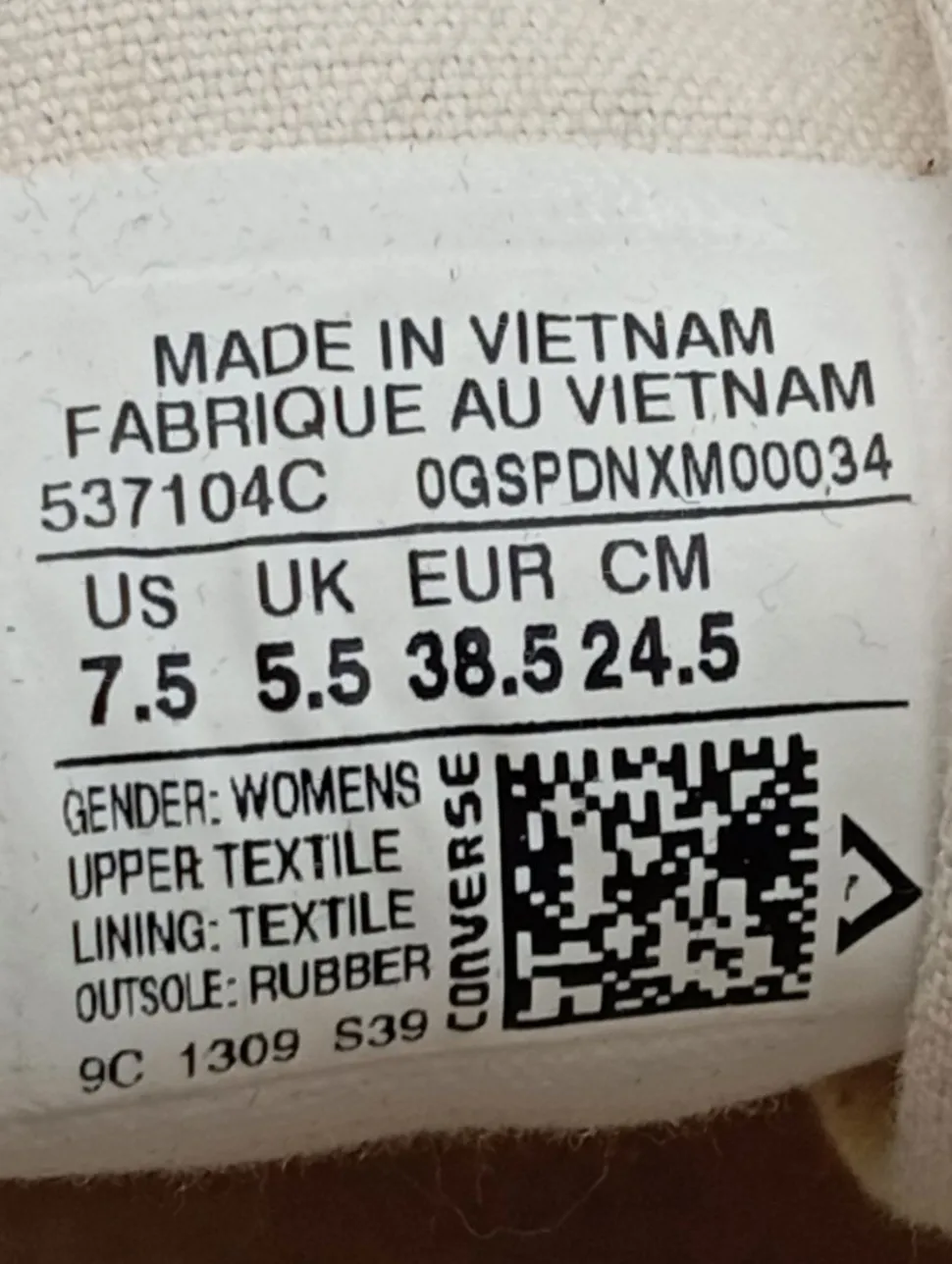 Absatz Sneaker Größe 38,5