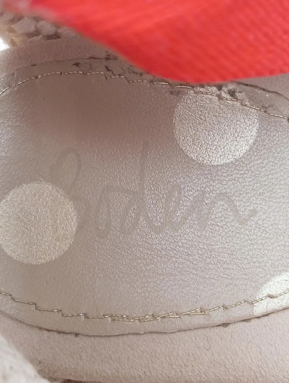 Espadrilles-Sandalen Größe 38