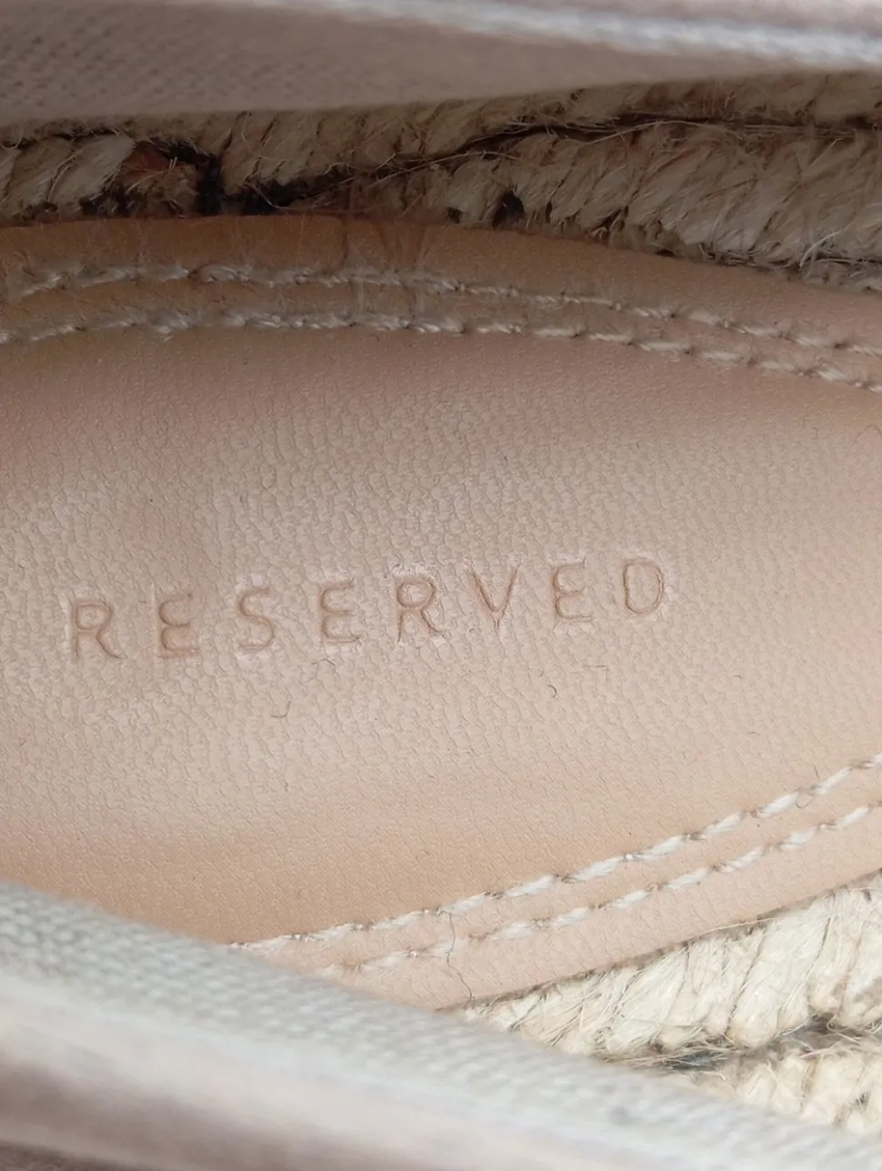 Espadrilles-Sandalen Größe 37