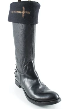 Gothicstiefel Größe 38