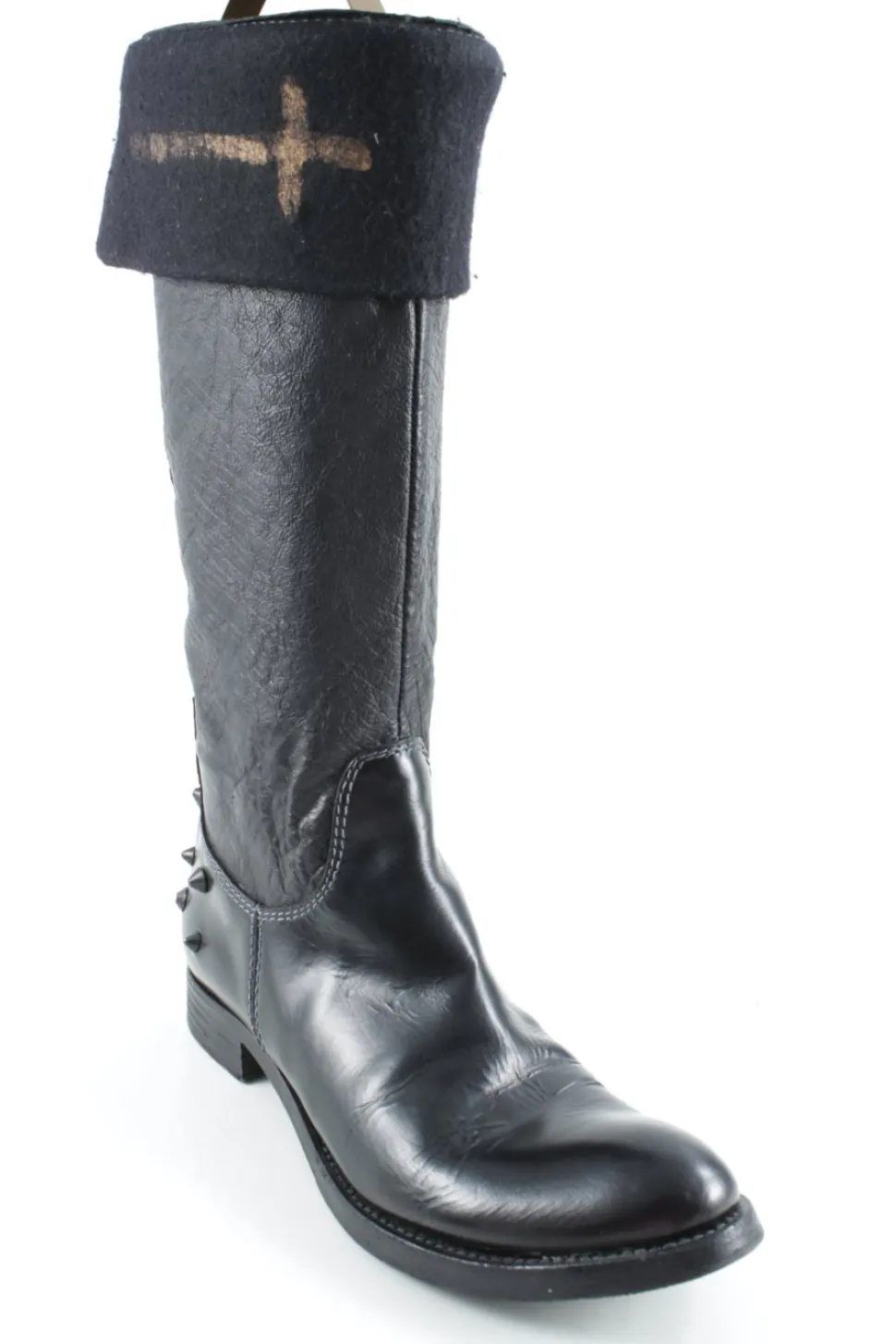 Gothicstiefel Größe 38