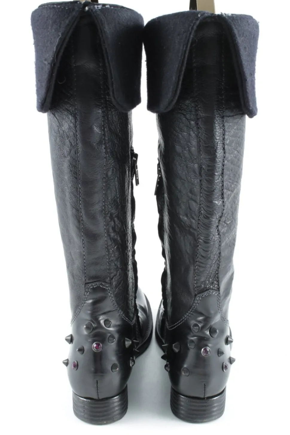 Gothicstiefel Größe 38