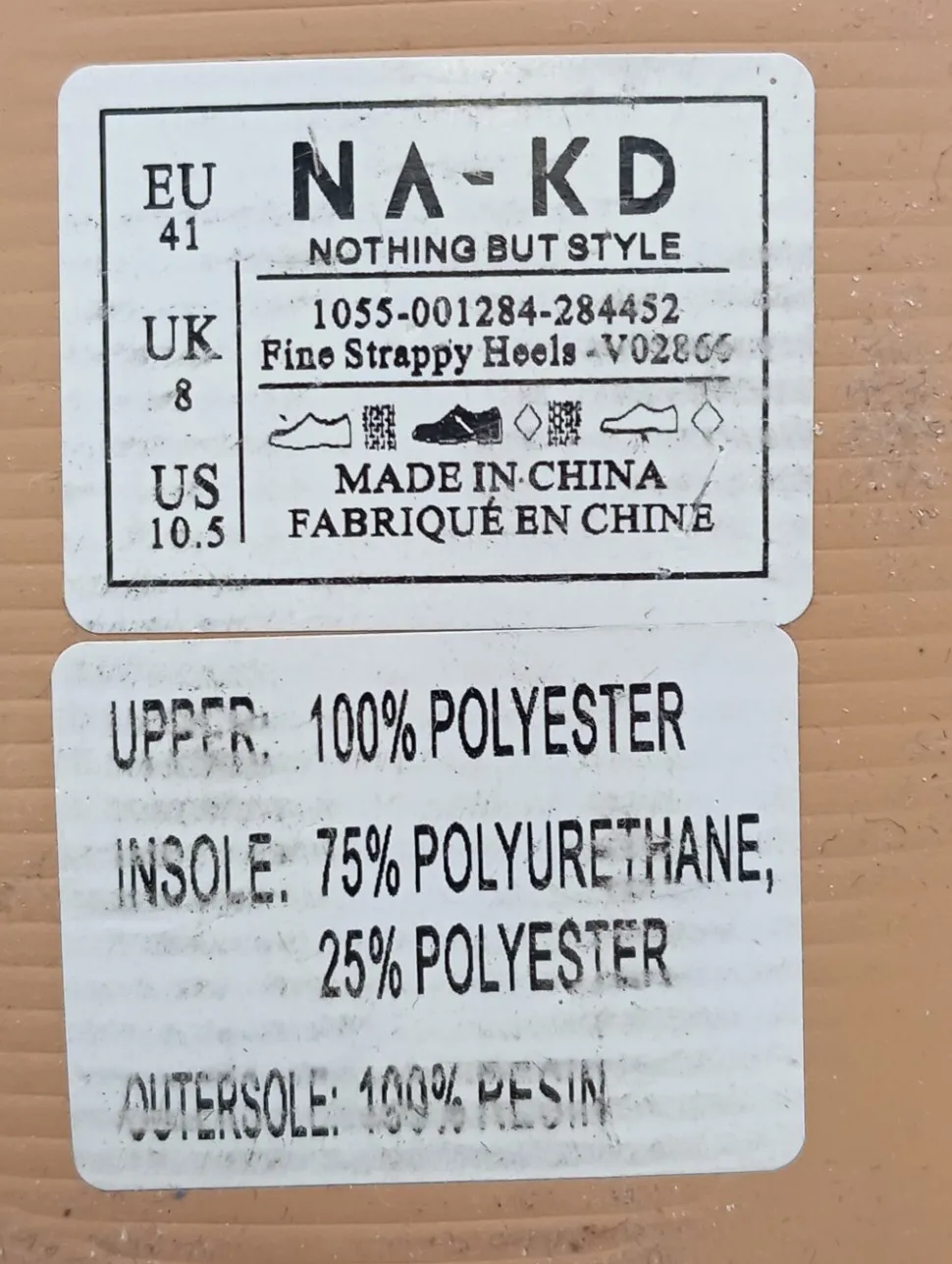 High Heel Sandaletten Größe 41