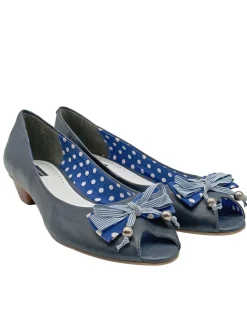 Peeptoe Ballerinas Größe 42