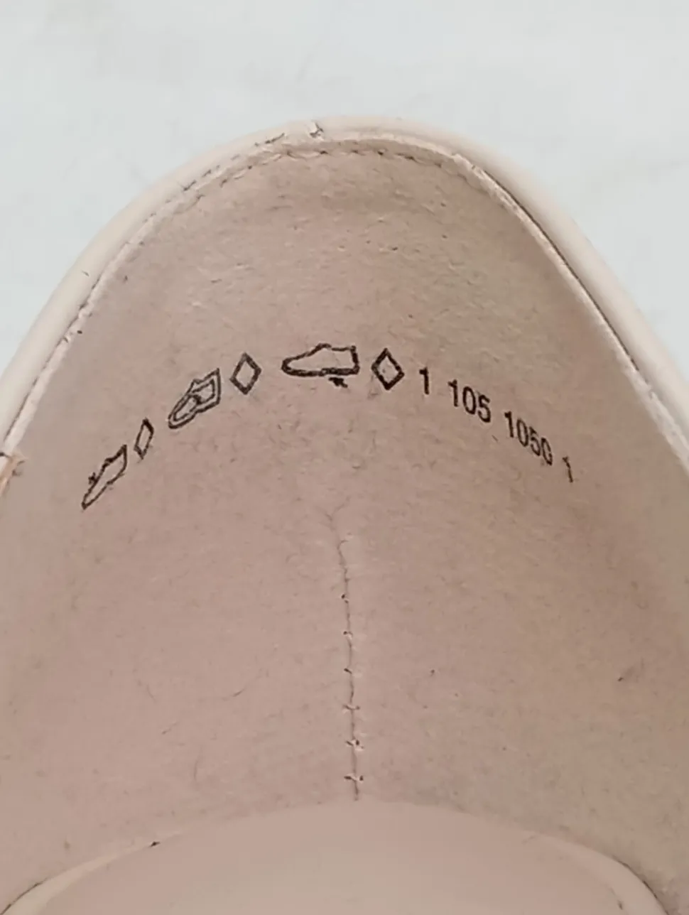 Peeptoe Ballerinas Größe 37