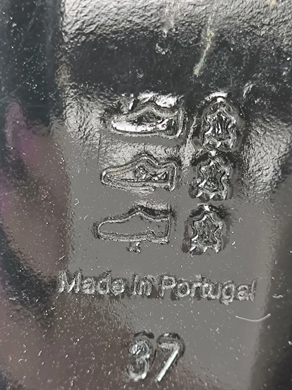 Peeptoe Ballerinas Größe 37