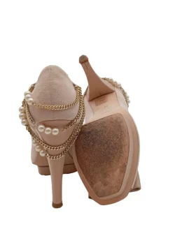 Peeptoe Pumps Größe 37