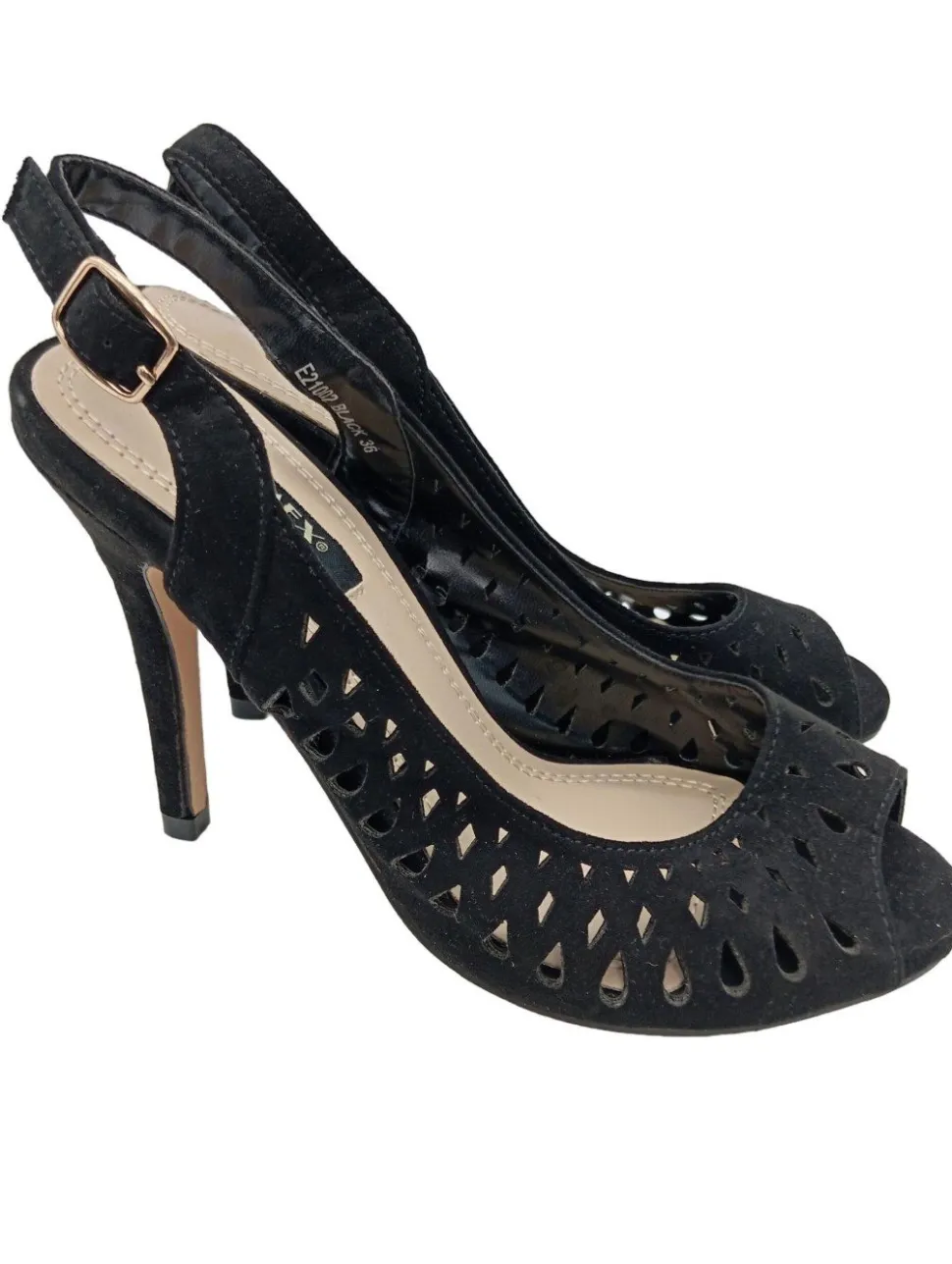 Peeptoe Pumps Größe 36