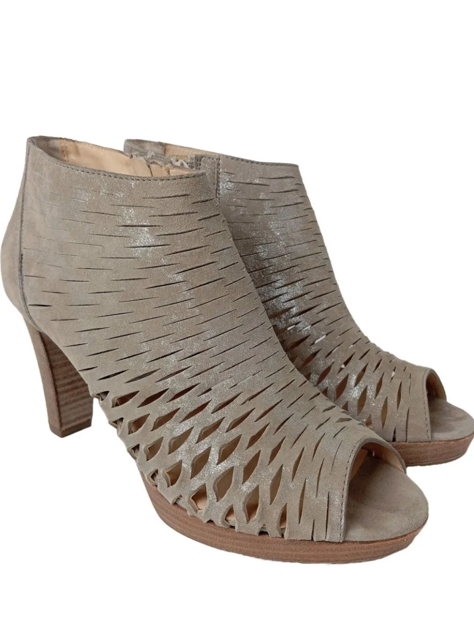 Peeptoe Pumps Größe 38,5