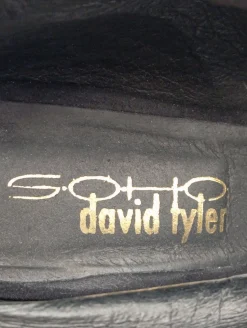 Peeptoe-Stiefeletten Größe 37