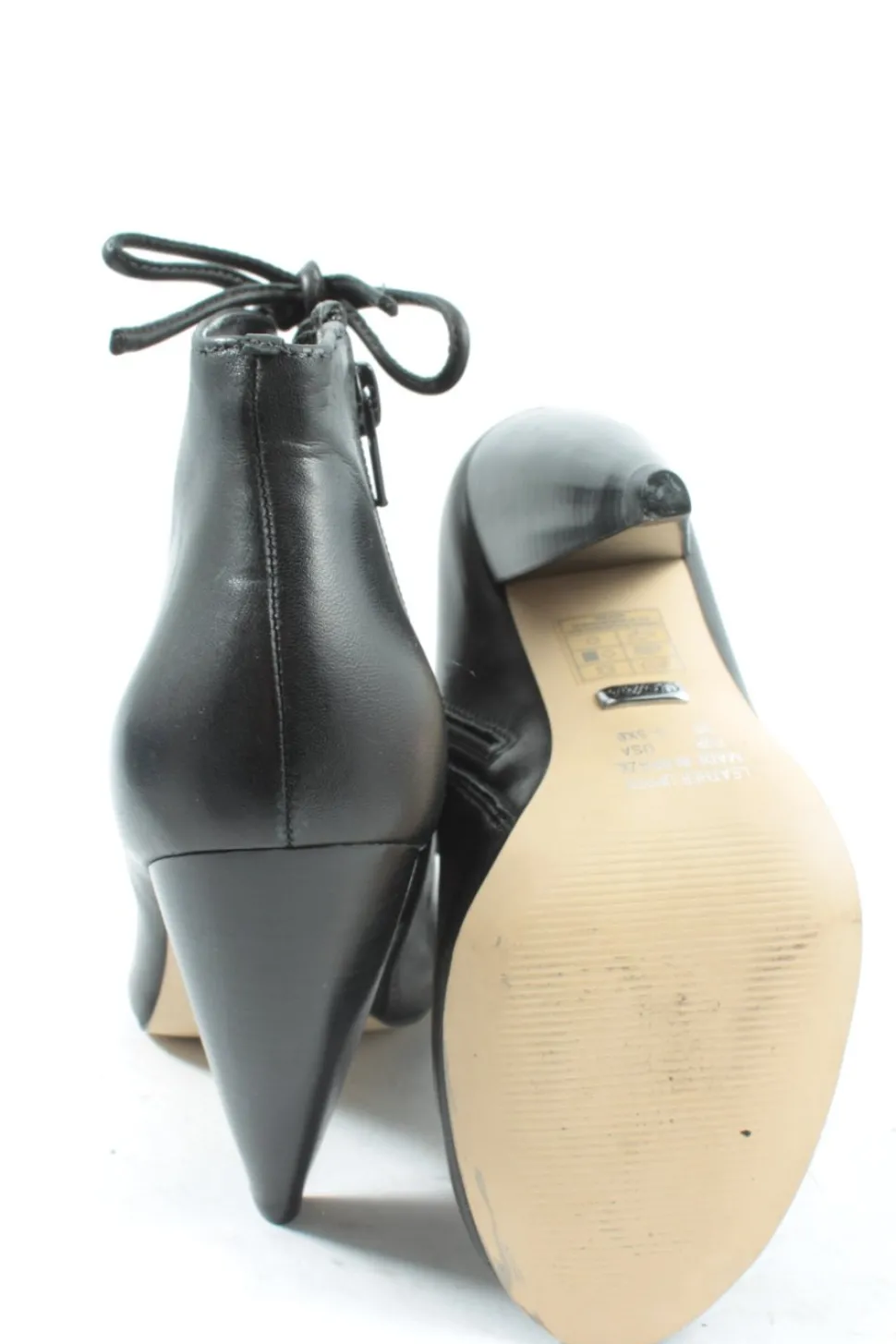 Peeptoe-Stiefeletten Größe 36