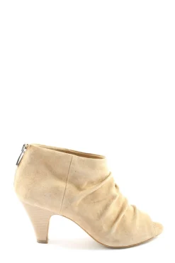 Peeptoe-Stiefeletten Größe 36