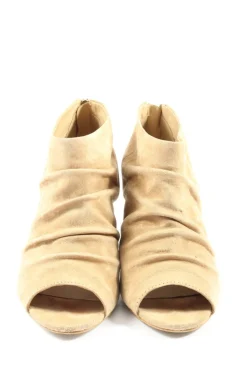 Peeptoe-Stiefeletten Größe 36