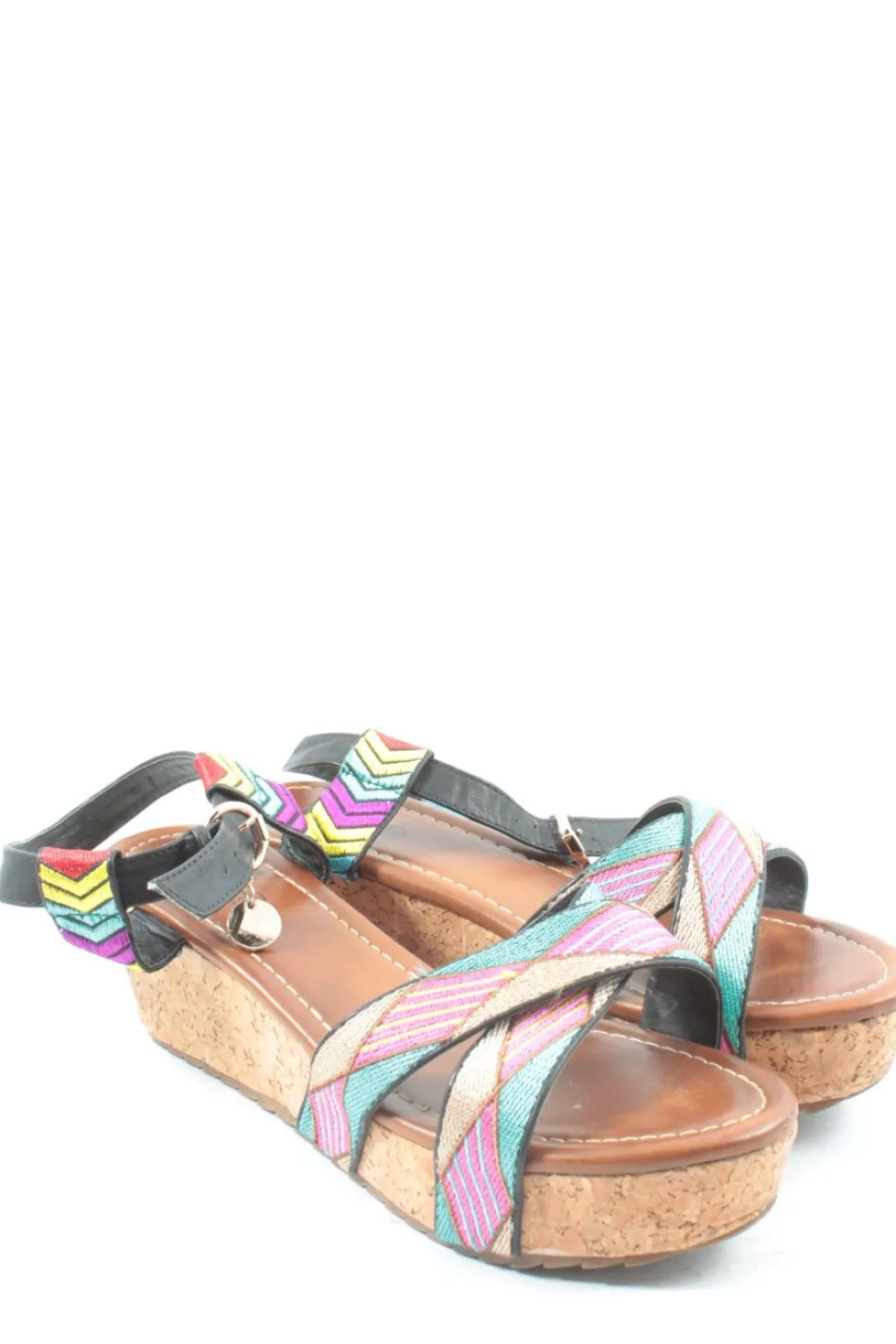 Plateau-Sandalen Größe 37