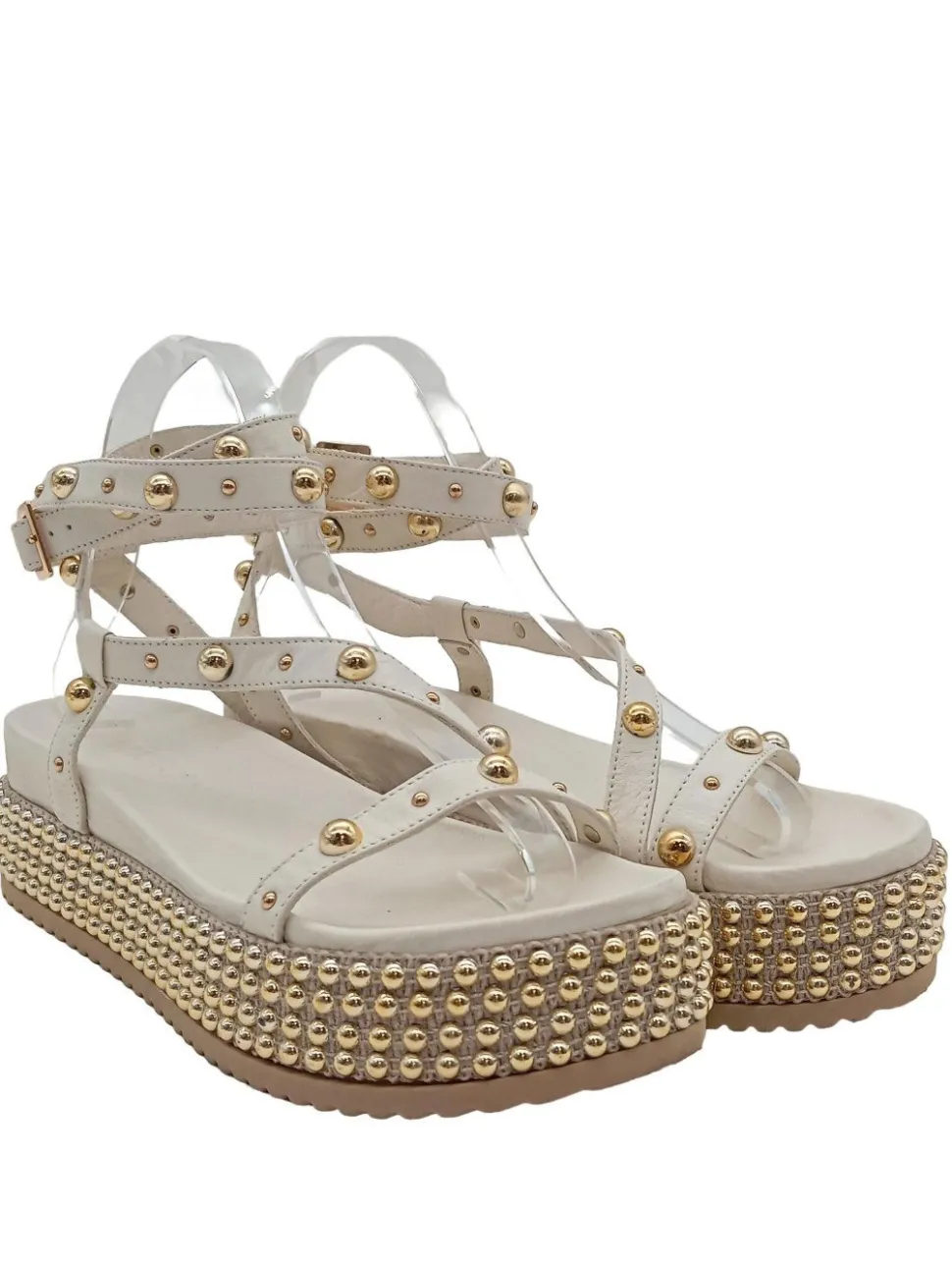 Plateau-Sandalen Größe 38