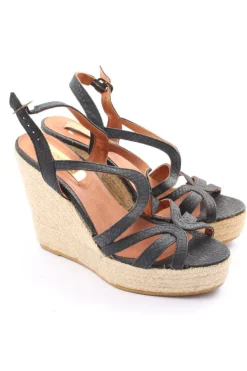 Plateau-Sandalen Größe 38