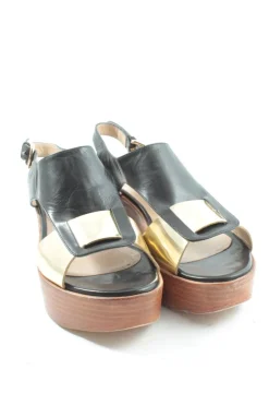 Plateau-Sandalen Größe 35,5