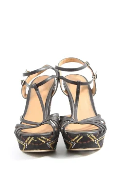 Plateau-Sandalen Größe 40