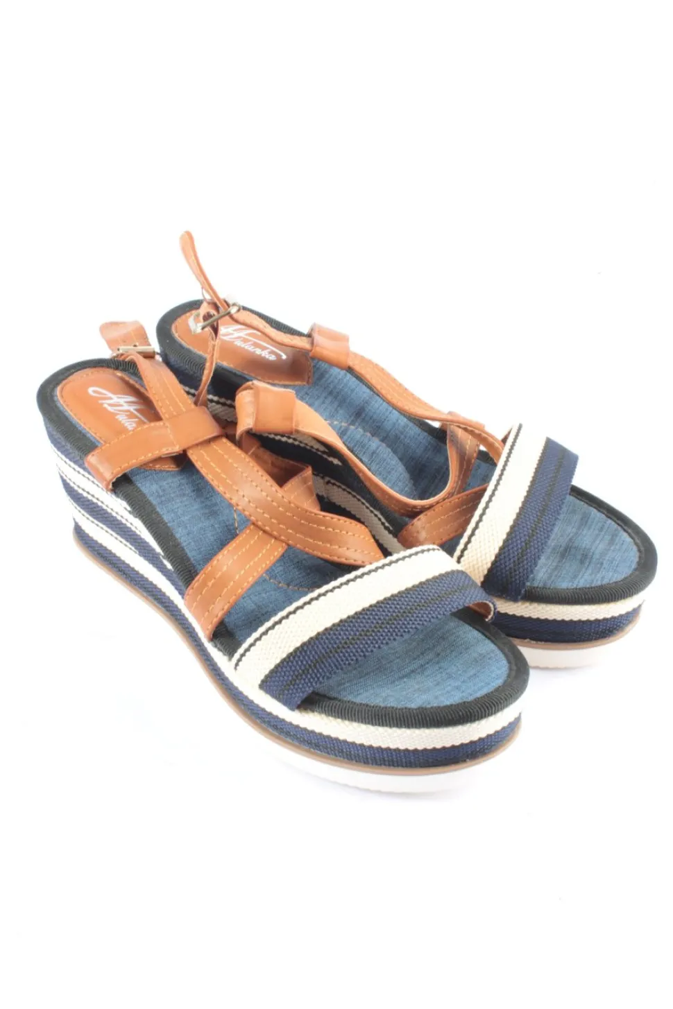 Plateau-Sandalen Größe 40