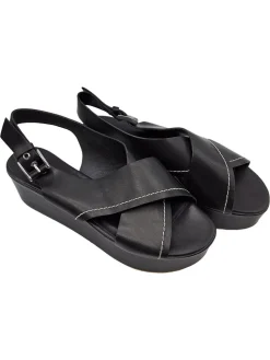 Plateau-Sandalen Größe 36