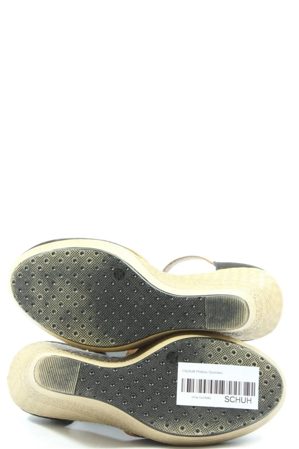 Plateau-Sandalen Größe 36