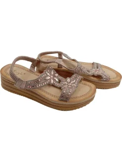 Plateau-Sandalen Größe 38