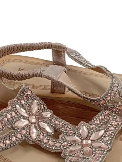 Plateau-Sandalen Größe 38