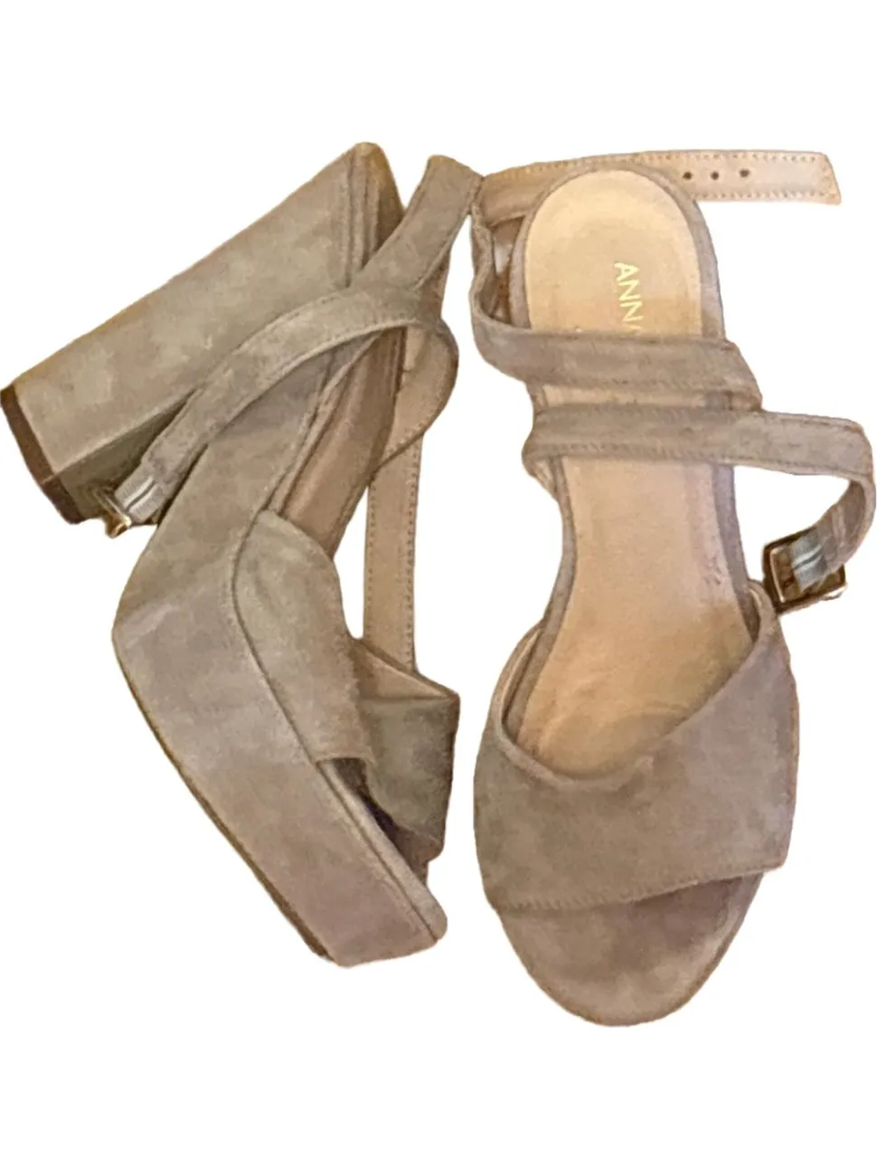 Plateau-Sandalen Größe 37