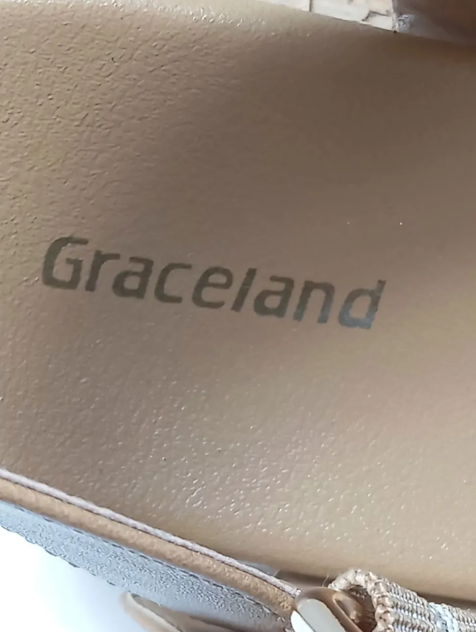 Plateau-Sandalen Größe 38