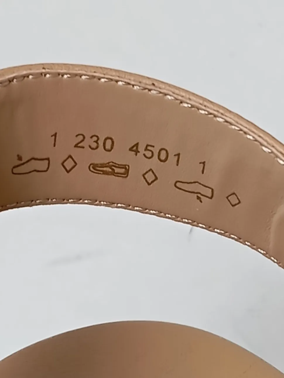 Plateau-Sandalen Größe 38