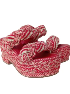 Plateau-Sandalen Größe 38