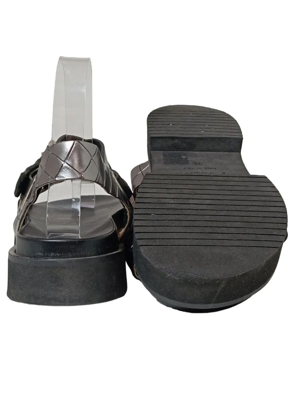 Plateau-Sandalen Größe 38