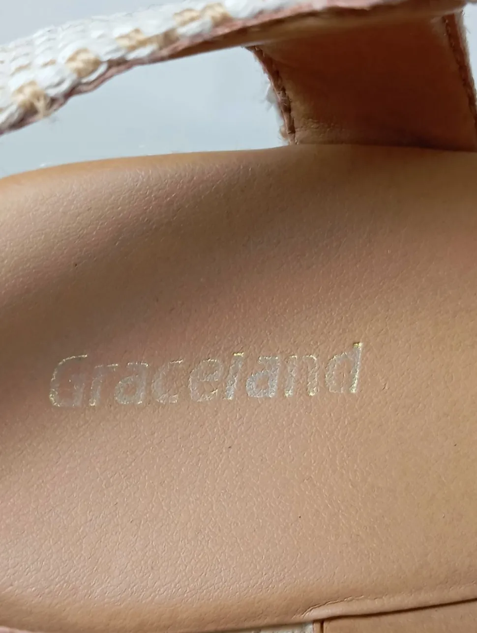 Plateau-Sandalen Größe 38