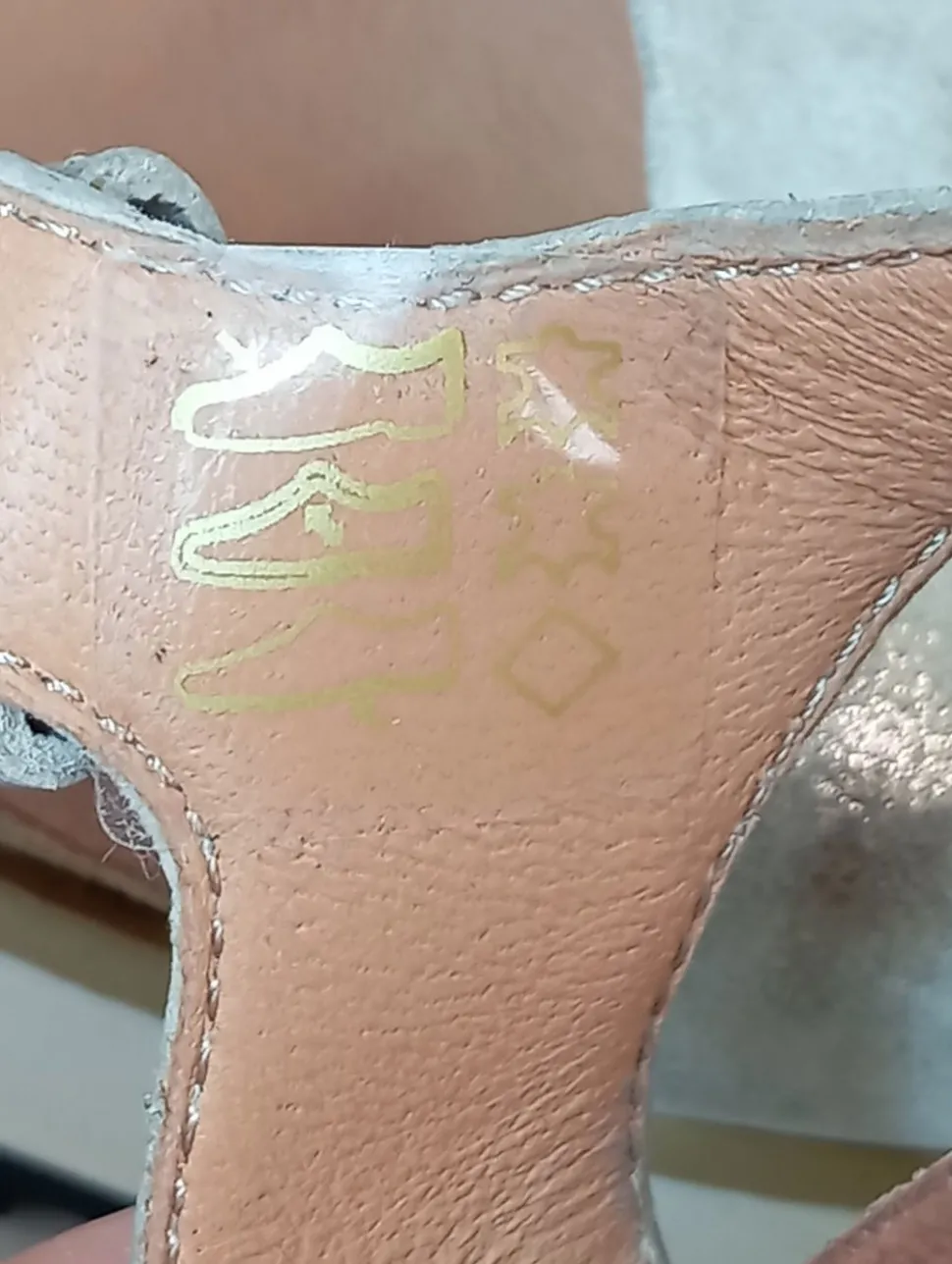 Plateau-Sandaletten Größe 38