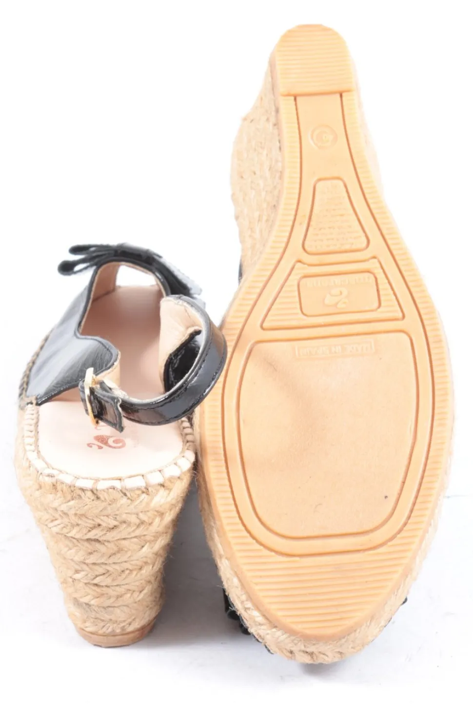 Plateau-Sandaletten Größe 40