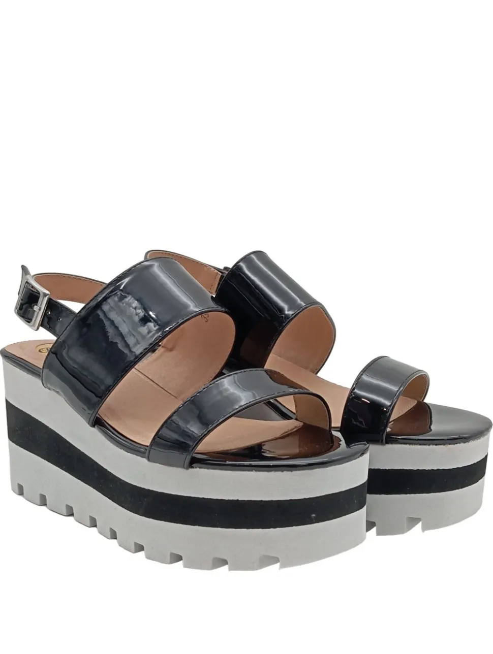 Plateau-Sandaletten Größe 39
