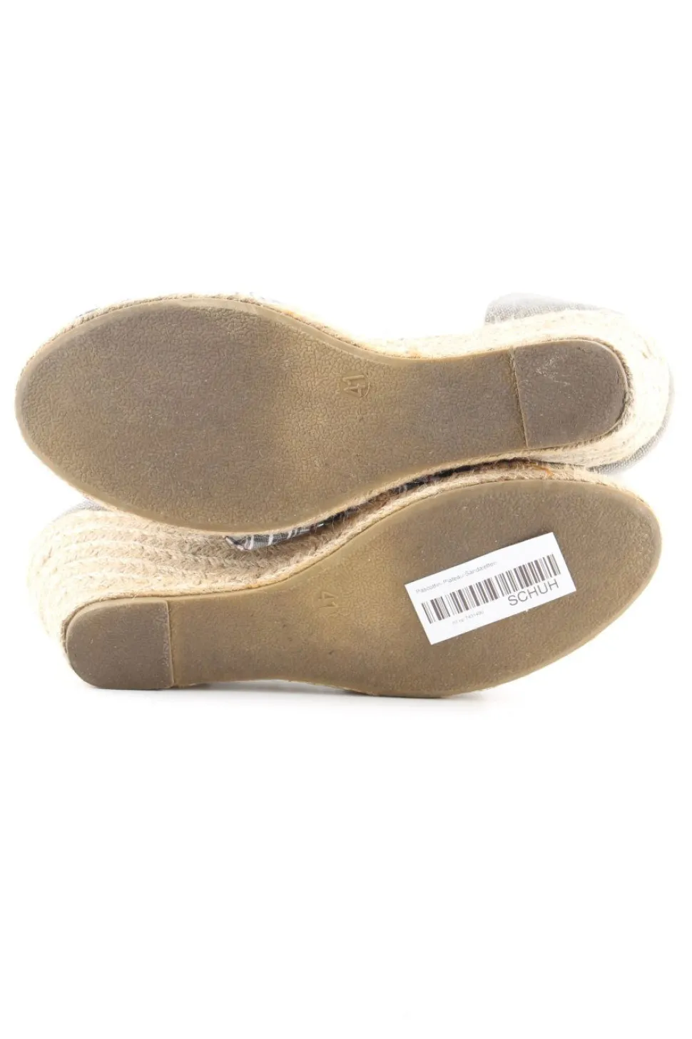 Plateau-Sandaletten Größe 41