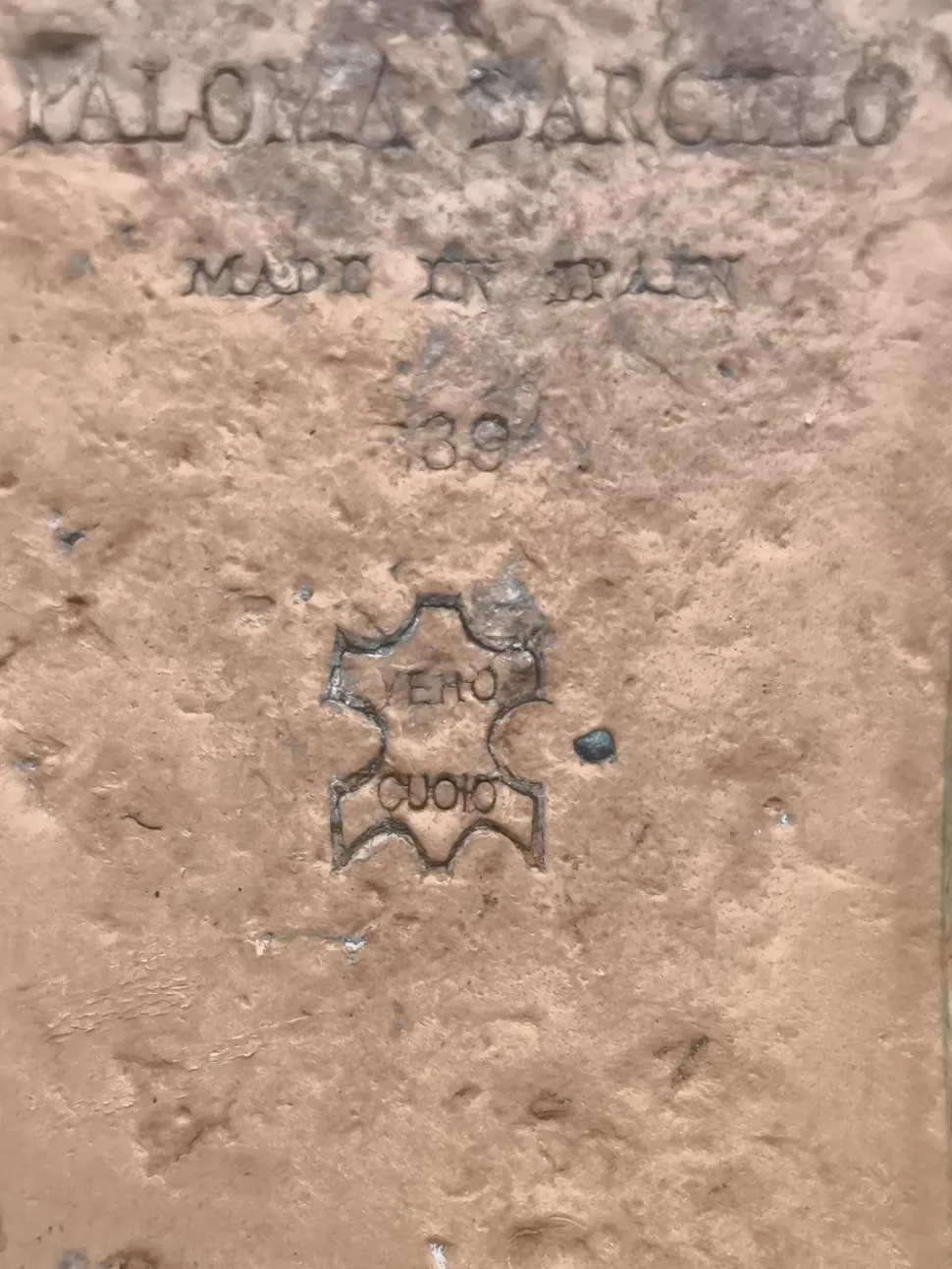 Plateau-Sandaletten Größe 39