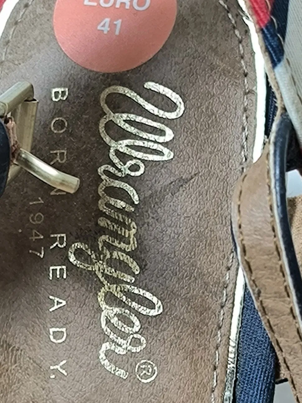 Plateau-Sandaletten Größe 41