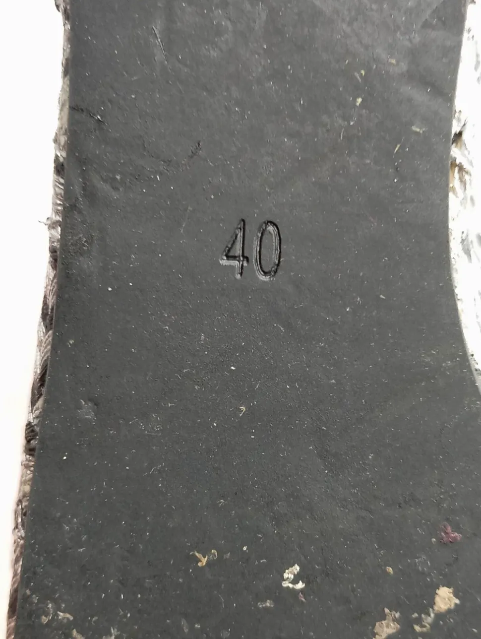 Plateau-Sandaletten Größe 40