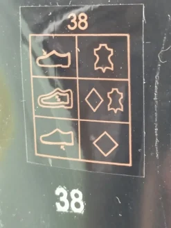 Reißverschluss-Stiefeletten Größe 38