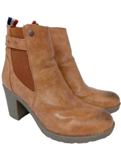 Reißverschluss-Stiefeletten Größe 38