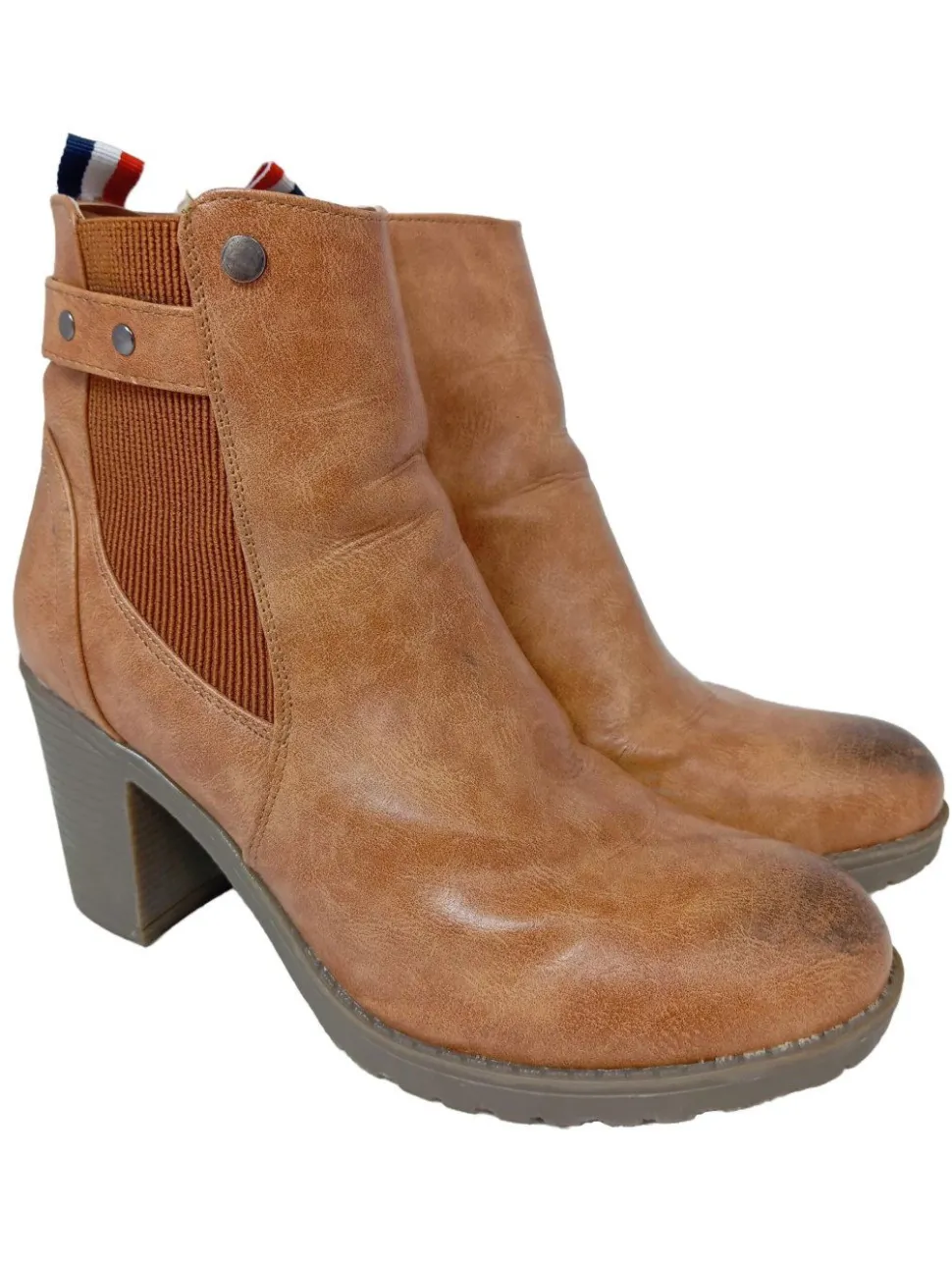 Reißverschluss-Stiefeletten Größe 38