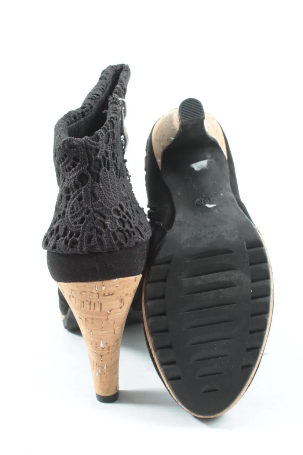 Reißverschluss-Stiefeletten Größe 38