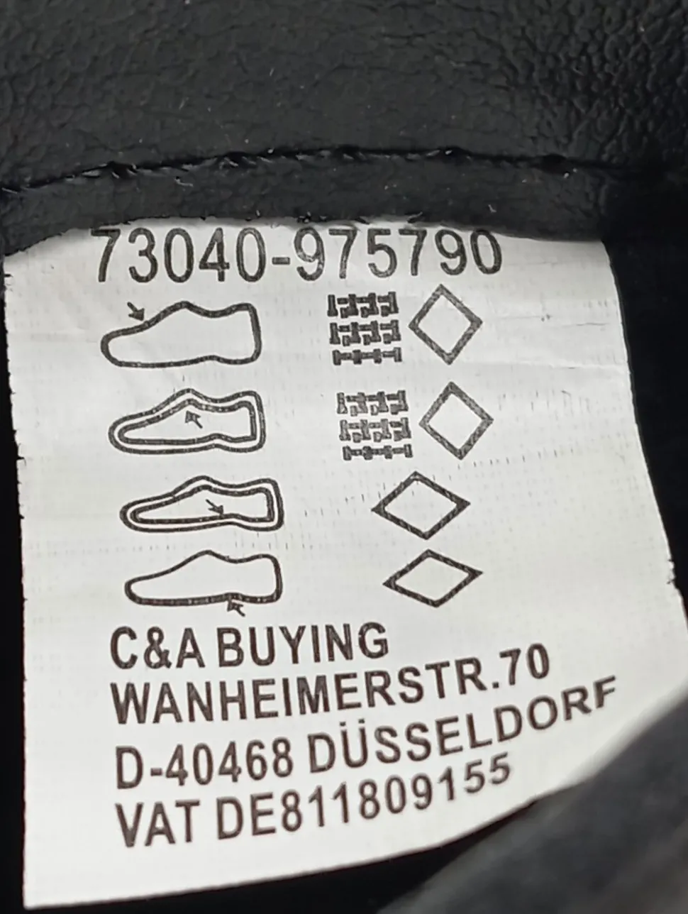 Reißverschluss-Stiefeletten Größe 37