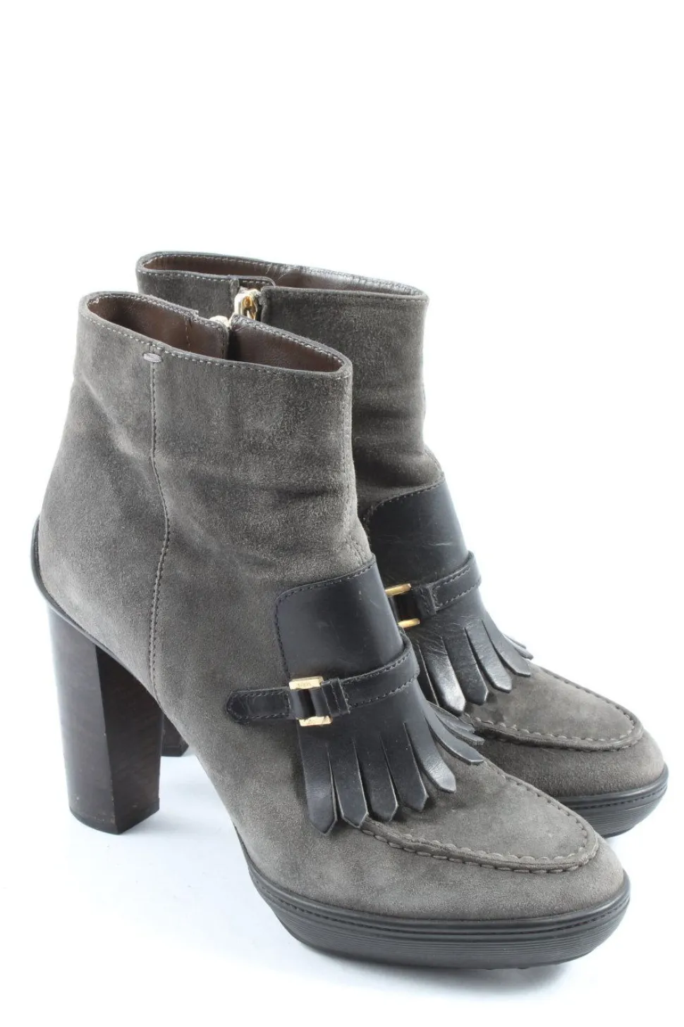 Reißverschluss-Stiefeletten Größe 38,5