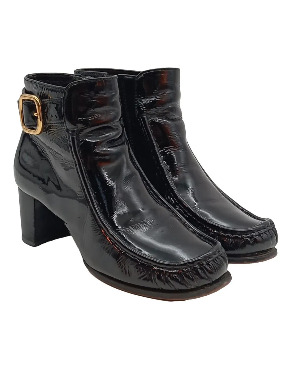 Reißverschluss-Stiefeletten Größe 37,5