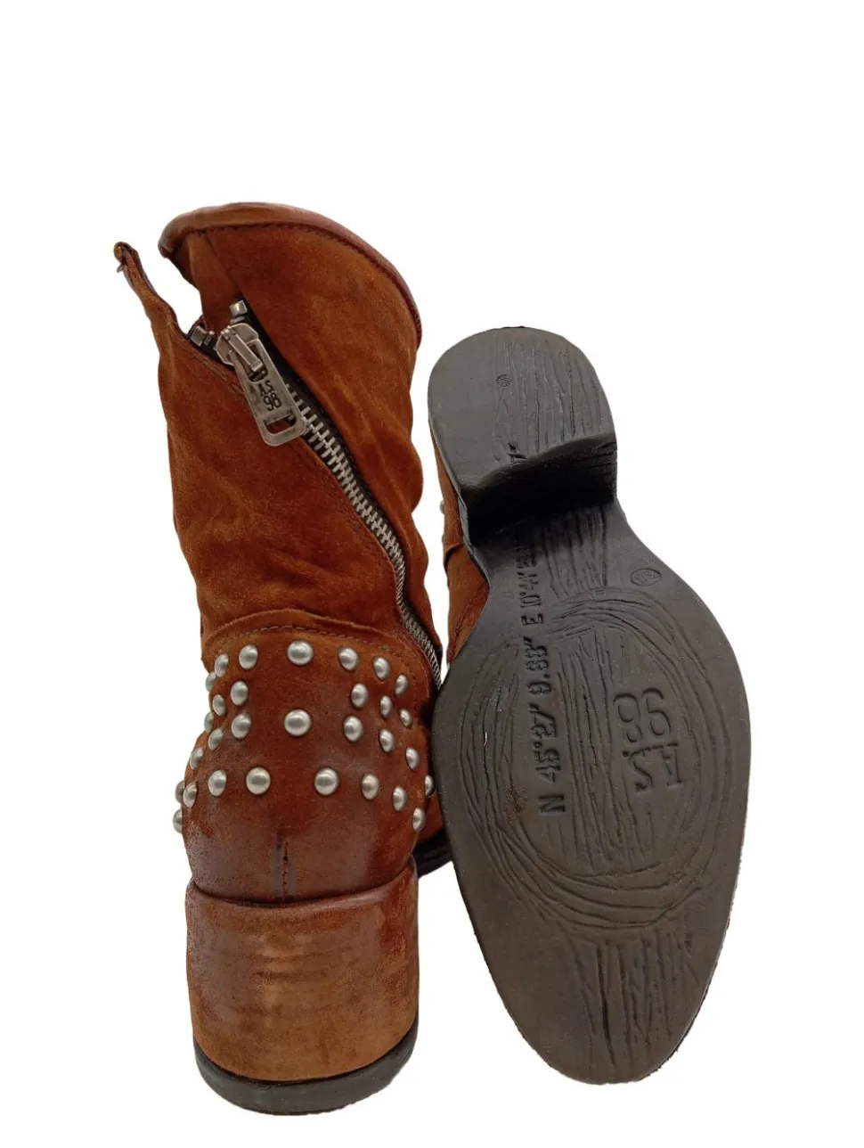 Reißverschluss-Stiefeletten Größe 38