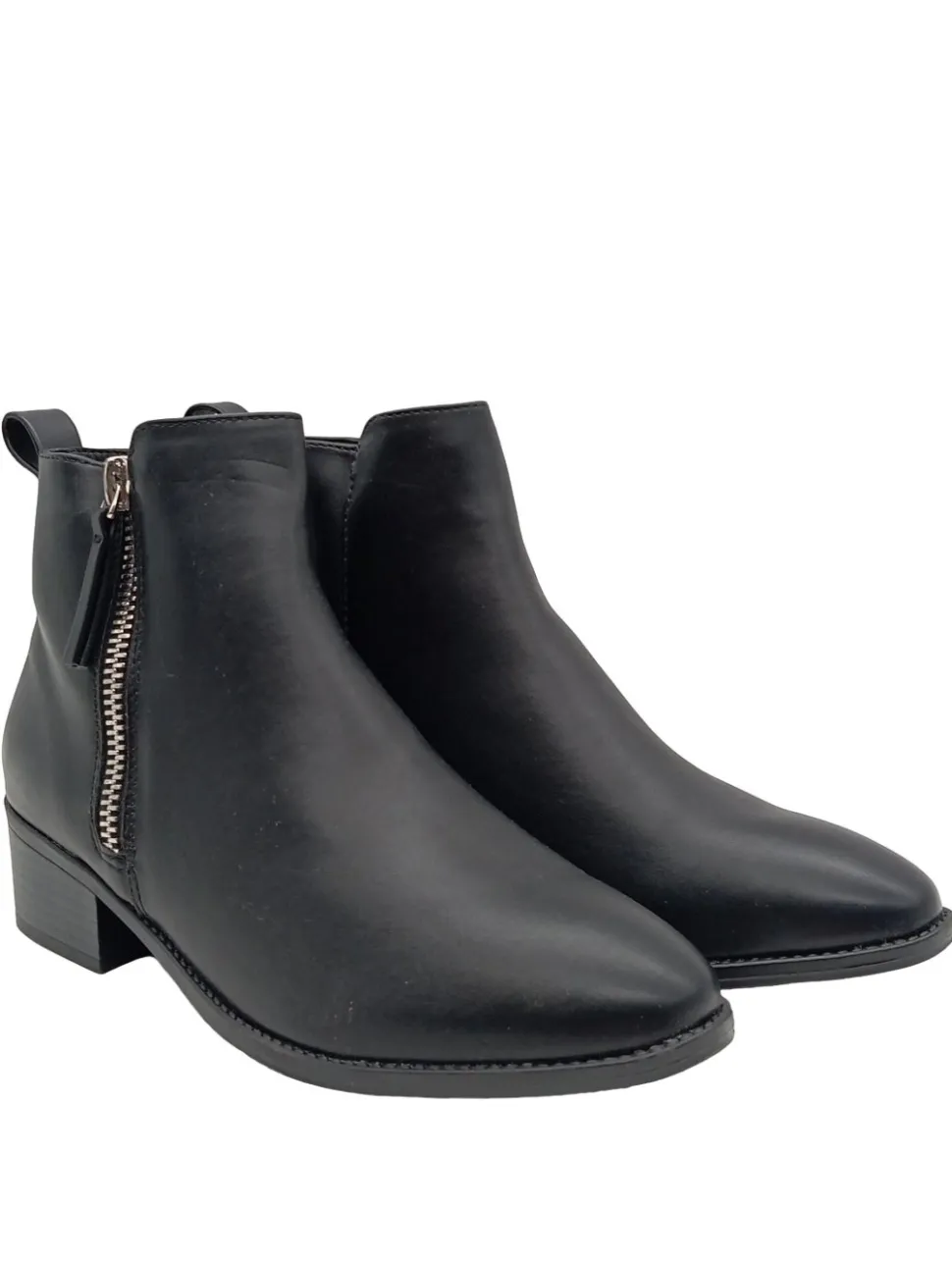 Reißverschluss-Stiefeletten Größe 40